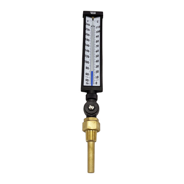 WAL-RICH Wal-Rich 1722025 Adjustable Angle Thermometer 9 Inch Jones J40505
