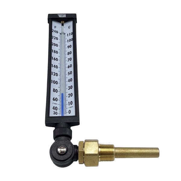 WAL-RICH Wal-Rich 1722025 Adjustable Angle Thermometer 9 Inch Jones J40505