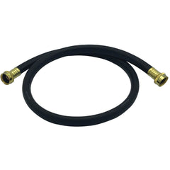 WAL-RICH Wal-Rich 0802508 8 feet heavy duty rubber washing machine inlet hose 1/2 inch ID 3/4 inch connection replacement 27-13008