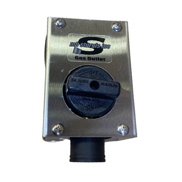 WAL-RICH Wal-Rich 2863004 outdoor gas outlet box stainless steel