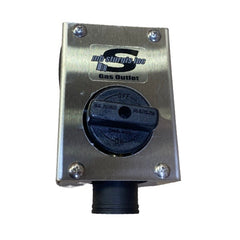 WAL-RICH Wal-Rich 2863004 outdoor gas outlet box stainless steel