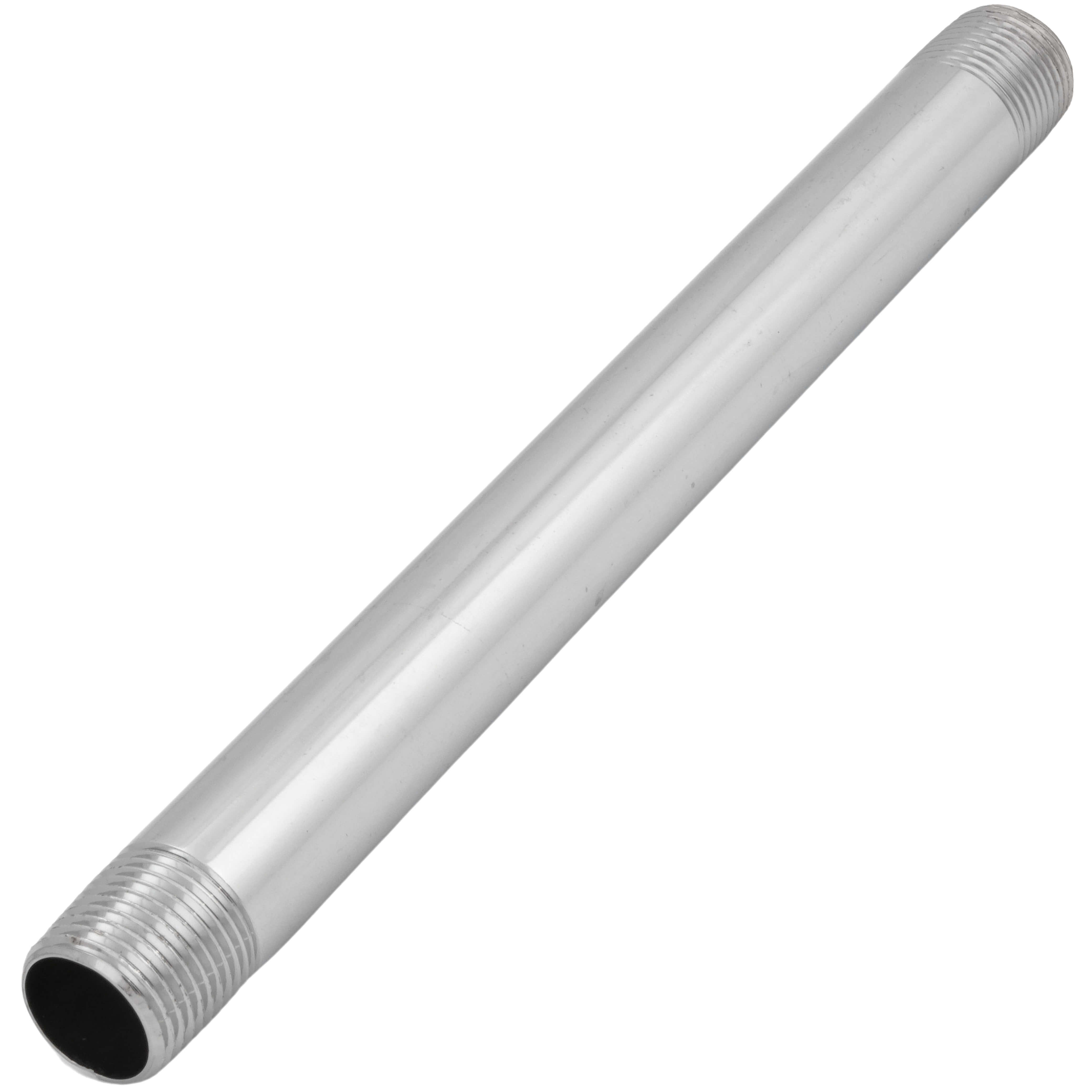WAL-RICH Wal-Rich 0302524 3/8 x 7 lead-free chrome-plated nipple 25 pack