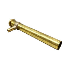 WAL-RICH Wal-Rich 0117050 1 1/2 inch x 12 inch cast 3 piece dishwasher tailpiece with brass slipnut, pack of 25