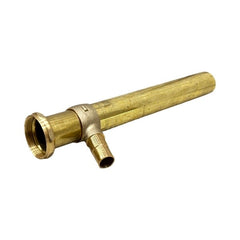 WAL-RICH Wal-Rich 0117050 1 1/2 inch x 12 inch cast 3 piece dishwasher tailpiece with brass slipnut, pack of 25