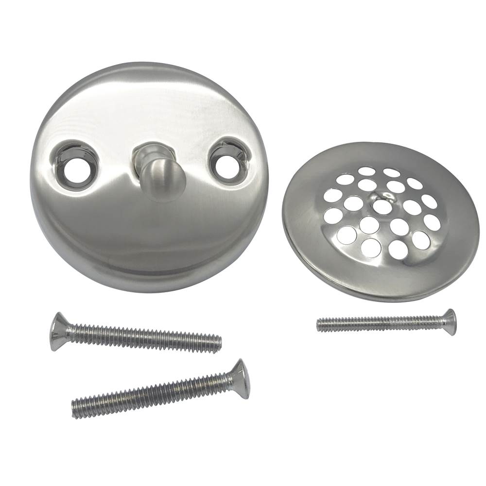 WAL-RICH Wal-Rich 0626030 Brushed Nickel Tub Trim Conversion Kit