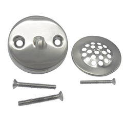 WAL-RICH Wal-Rich 0626030 Brushed Nickel Tub Trim Conversion Kit