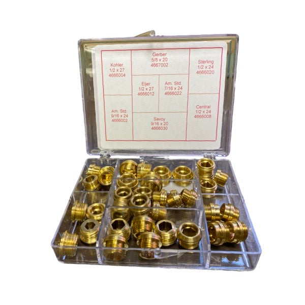 WAL-RICH Wal-Rich 4663502 mini brass seat kit (lead free)
