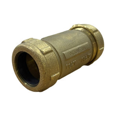 WAL-RICH Wal-Rich 4532008 1 1/4 inch Long Brass Compression Coupling