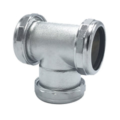 WAL-RICH Wal-Rich 1504004 1 1/2″ Chrome-Plated Slip Tee