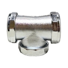 WAL-RICH Wal-Rich 1504004 1 1/2″ Chrome-Plated Slip Tee