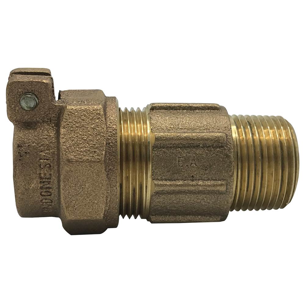 WAL-RICH Wal-Rich 4819212 2 inches x 2 inches Copper - MIPS Pack - Joint Adapter