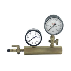 WAL-RICH Wal-Rich BDGT-5 gas test kit with double-tapped manifold 5 psi 2 1/2 inch gauge 1 pack