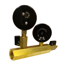 WAL-RICH Wal-Rich BDGT-5 gas test kit with double-tapped manifold 5 psi 2 1/2 inch gauge 1 pack