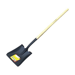 WAL-RICH Wal-Rich 2433104 square blade wood long handle shovel 57 inch