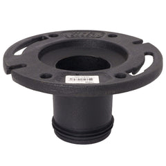 WAL-RICH Wal-Rich 1349500 3 inches x 4 inches Push-In Cast Iron Closet Flange 4 Pack