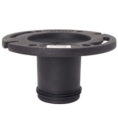 WAL-RICH Wal-Rich 1349500 3 inches x 4 inches Push-In Cast Iron Closet Flange 4 Pack