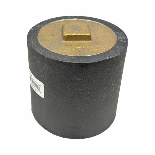 WAL-RICH Wal-Rich 2423704 4 inch cast iron plain-end cleanout long pattern