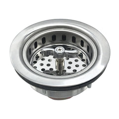 WAL-RICH Wal-Rich 0515008 Twist-N-Lock S.S. Duo Strainer 3 1/2 Inch
