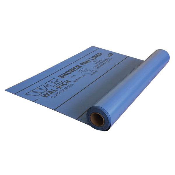 WAL-RICH Wal-Rich 1920014 4 feet x 100 feet and 40 mil PVC Shower Pan Liner