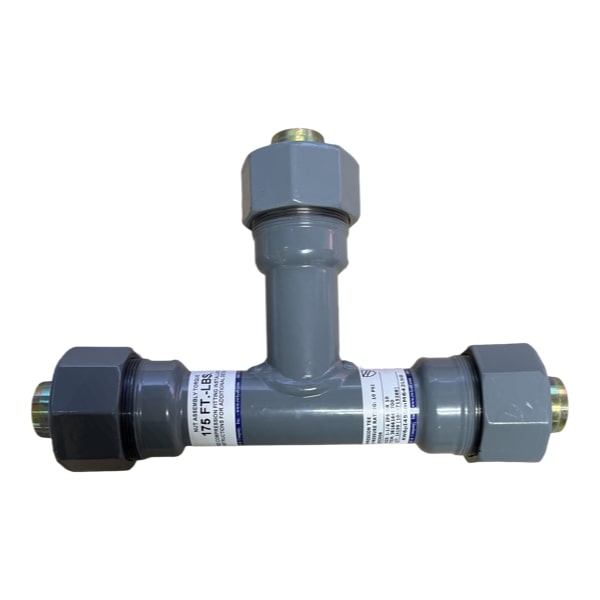 WAL-RICH Wal-Rich 2933006 1-1/4 inches ips steel compression tee sdr-10
