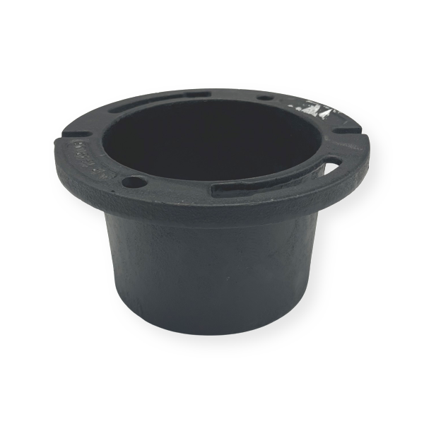 WAL-RICH Wal-Rich 1349106 Inside Caulk Cast Iron Closet Flange 4 x 4 inch