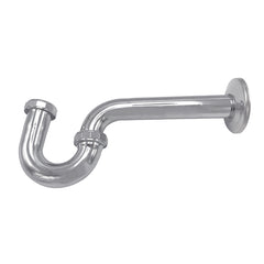 WAL-RICH Wal-Rich 1205006 1 1/4″ chrome-plated “p” trap less cleanout