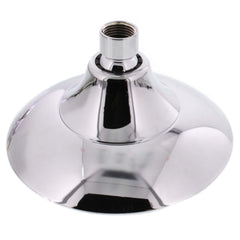 WAL-RICH Wal-Rich 0608007 6 inches Chrome-Plated Rain Head With Brass Ball Joint