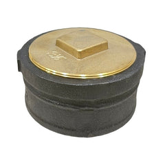 WAL-RICH Wal-Rich 2423906 4 inch Cast Iron No-Hub Cleanout