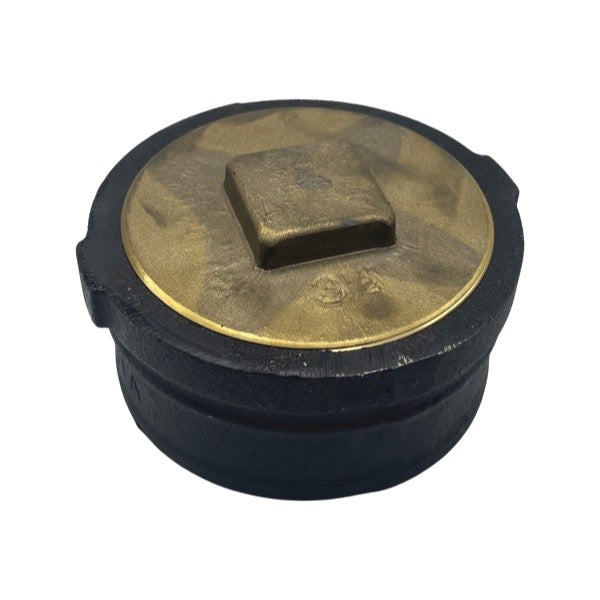 WAL-RICH Wal-Rich 2423906 4 inch Cast Iron No-Hub Cleanout