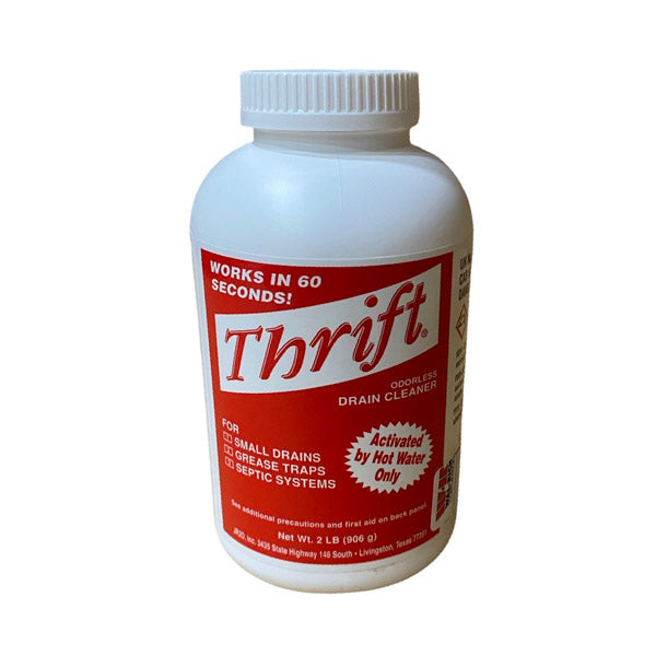 WAL-RICH Wal-Rich 1038004 Thrift Drain Cleaner Crystals 2 LB T-200