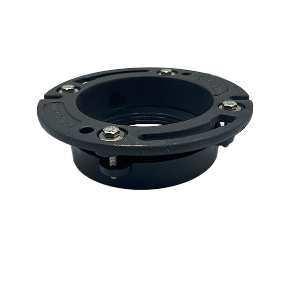 WAL-RICH Wal-Rich 1353004 4 inches x 2 inches Cast Iron Quick-Set Flange