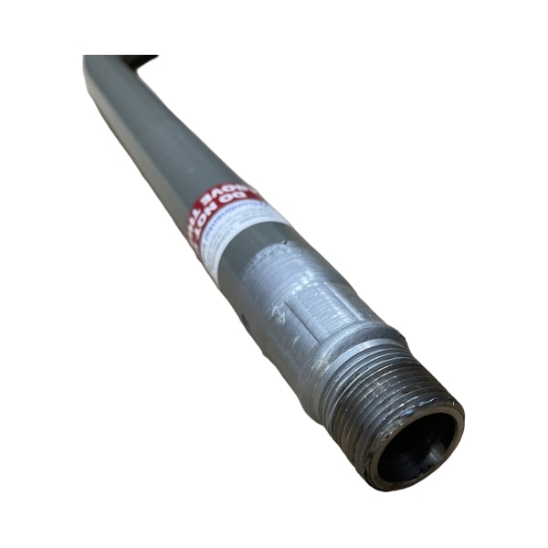 WAL-RICH Wal-Rich 2886030 1 1/8 inches OD x 1 inches MIP Anodeless Riser - Poly Plain-end