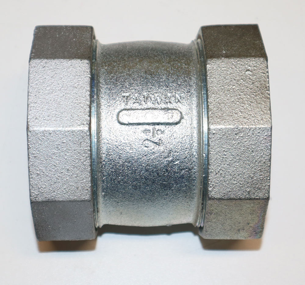 WAL-RICH Wal-Rich 2560014 2 1/2 inch Short Galvanized Compression Coupling