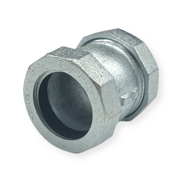 WAL-RICH Wal-Rich 2560014 2 1/2 inch Short Galvanized Compression Coupling