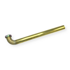 WAL-RICH Wal-Rich 0101012 1 1/2 inches x 18 inches rough brass slip joint waste bend