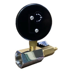 WAL-RICH Wal-Rich 1838112 low pressure diaphragm gas test kit 10 PSI 2 1/2 inch gauge 1/4 inch NPT connection