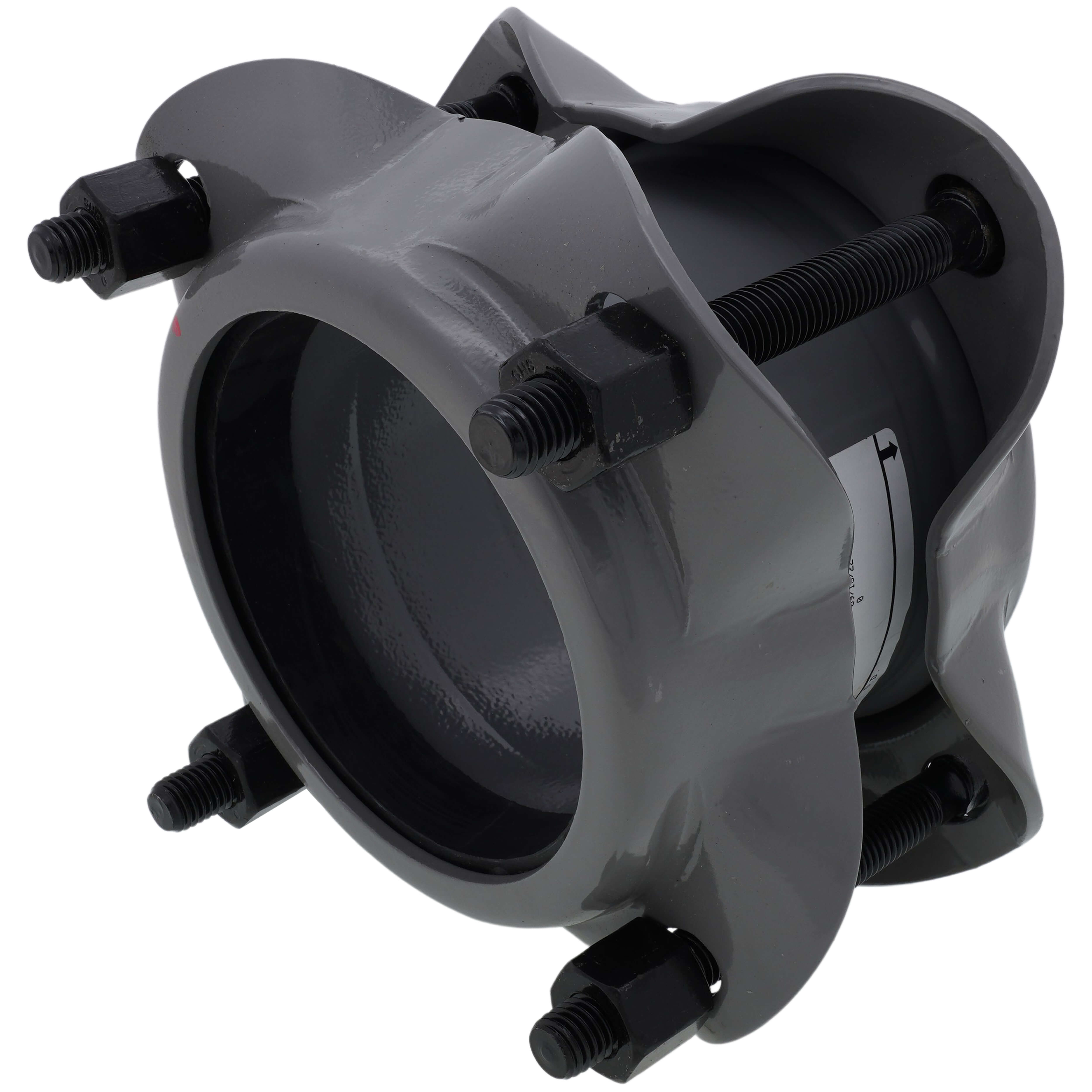 WAL-RICH Wal-Rich 2801322 5 inches IPS Style 38 Water Service Dresser Coupling for Steel Pipe (Plain)