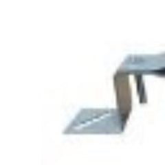 WAL-RICH Wal-Rich 2867002 u-shaped bracket for riser with 4″ standoff