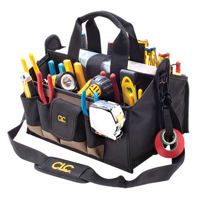 CLC Clc 1529 16 in. Center Tray Tool Bag 16 Pocket