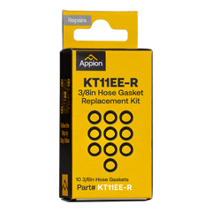 APPION TOOLS Appion Tools KT11EE-R MegaFlow hose gasket kit 3/8 inch FL 10 pack