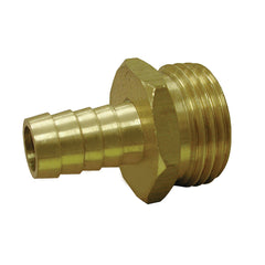 JONES STEPHENS Jones Stephens G20043 brass garden hose adapter 3/4 in hose barb x MHT