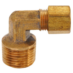 JONES STEPHENS Jones Stephens C74-135LF (69-46) lead free 1/4 inches OD x 3/8 inches MIP brass compression 90 degree elbow