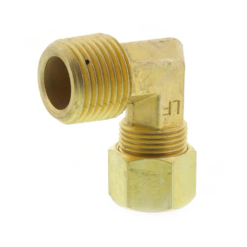 JONES STEPHENS Jones Stephens C74-086 3/8 inches OD x 3/8 inches MIP Brass Compression Elbow