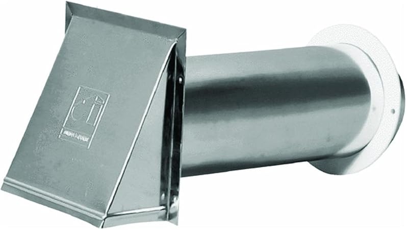DUNDAS JAFINE Dundas Jafine PVB4EAL Aluminum Vent Hood 4 Inch