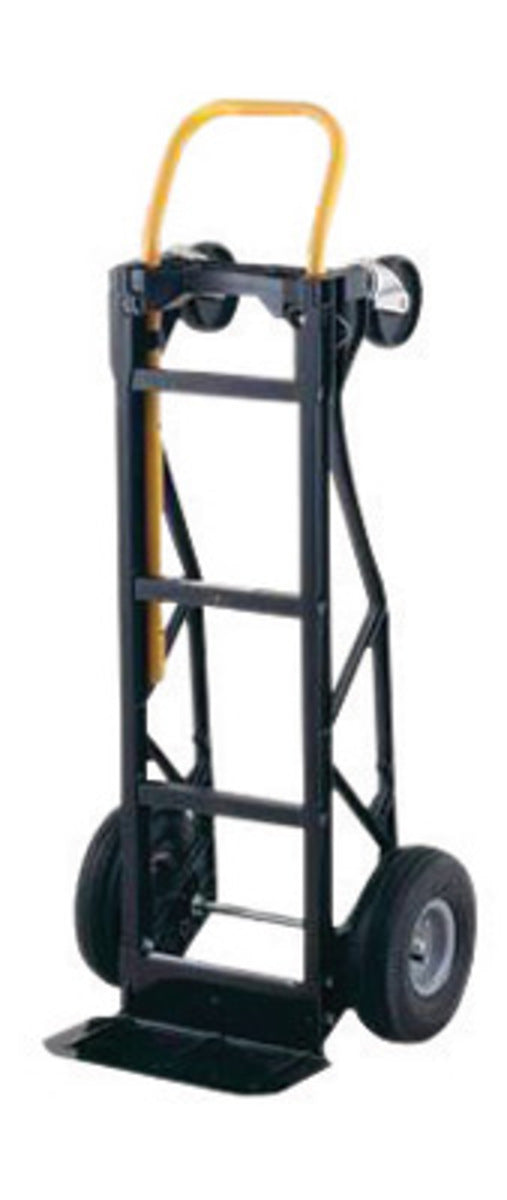 HARPER TRUCKS Harper Trucks PGDK1935P Hand Truck With Pneumatic Wheels And Steel Handle 10 inches X 3 1/2 inches Wheel