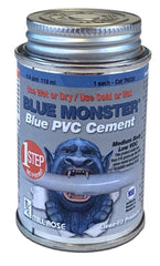 MILL-ROSE Mill-Rose 76030 Blue Monster fast set plastic pipe cement 4 oz