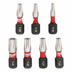 MILWAUKEE Milwaukee 48-32-4615 7 pc torx insert bit kit 1.0 inches