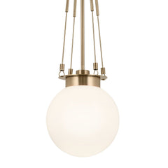 KICHLER Kichler 52582CPZ Albers 1 light pendant ceiling light 10.5 inch 100W