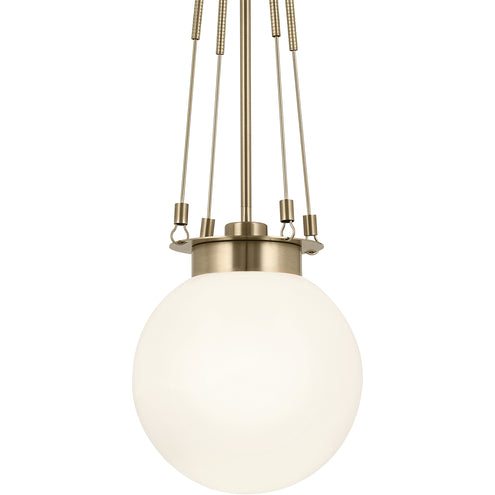 KICHLER Kichler 52582CPZ Albers 1 light pendant ceiling light 10.5 inch 100W