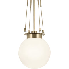 KICHLER Kichler 52582CPZ Albers 1 light pendant ceiling light 10.5 inch 100W